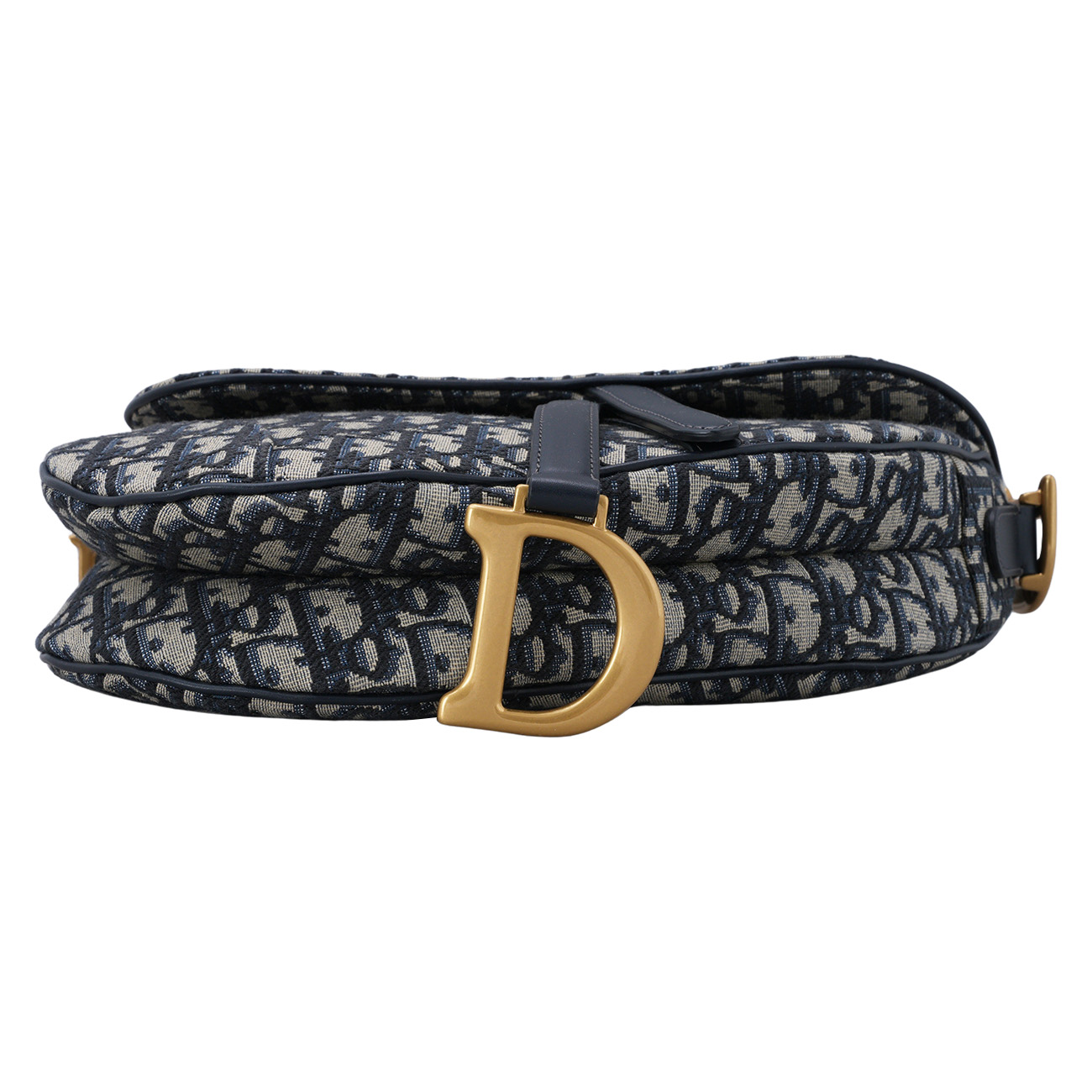 CHRISTIAN DIOR(USED)크리스찬디올 오블리크 새들백 미듐